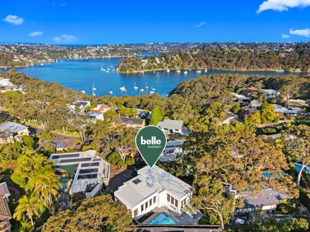 New, exquisitely built, family residence with water views