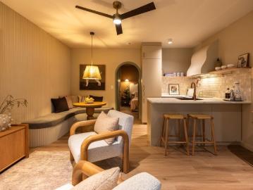 NEW FARM LIVING RENOVATED WITH QUIET DISTINCTION
