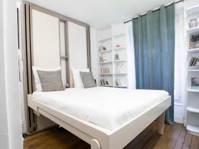 New loft great vBeautiful 1BR Apt in lively Paris 20th, 40 sqm,steps away from metro Line 2iew!, Paris Amsterdam Apartments for Rent