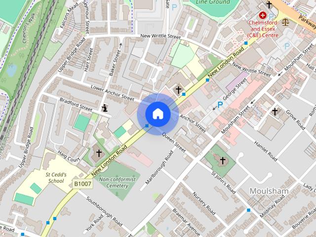 New London Road, Chelmsford, Essex, CM2