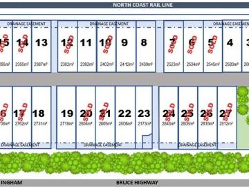 NEW LAND ESTATE TOOBANNAVILLE BLOCKS FROM 2,173 2,806 SQ.M. OVER 1/2 ACRE !