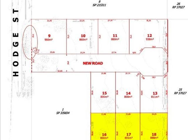 New Land Release Lot 18 Harris Road