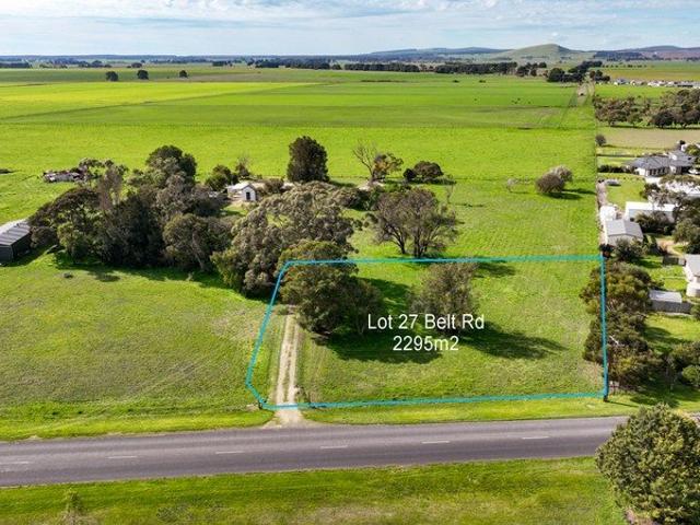 NEW LAND RELEASE Lot 27 Make This the Site of Your Dream Home