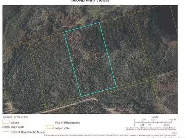 New Line Rd, West Quaco, NB, E5R 1H8 vacant land for sale.