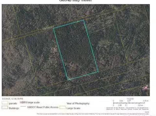 New Line Rd, West Quaco, NB, E5R 1H8 vacant land for sale.