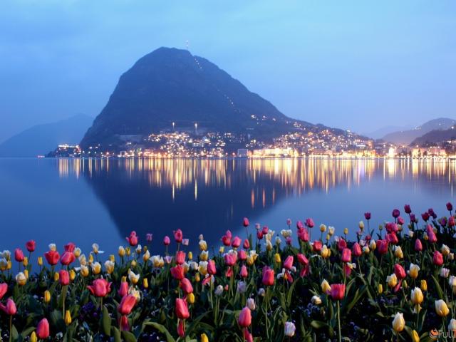 new modern villa with lake view in Lugano
