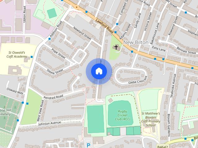 New St, Rugby, CV22