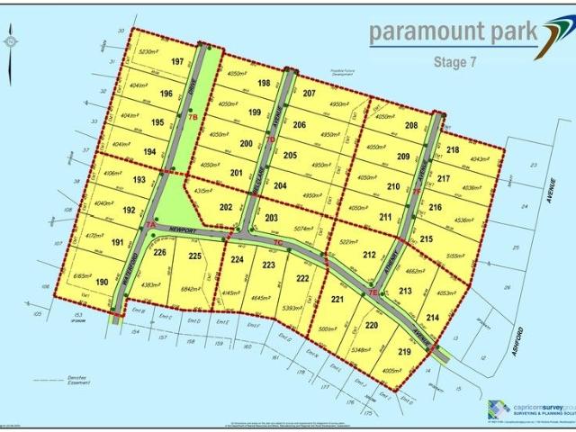 NEW STAGE FOR SALE Paramount Park Acreage