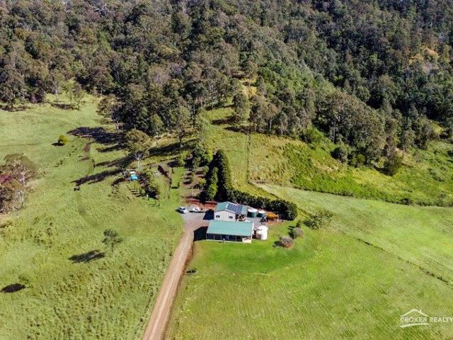 NEW PRICE Quiet Country Lifestyle, Elevated Brick Home with Valley Views & Creek Frontage
