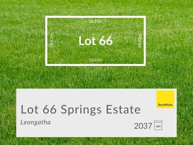 NEW RELEASE SPRINGS ESTATE