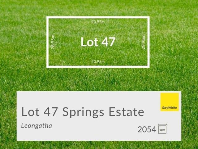 NEW RELEASE SPRINGS ESTATE
