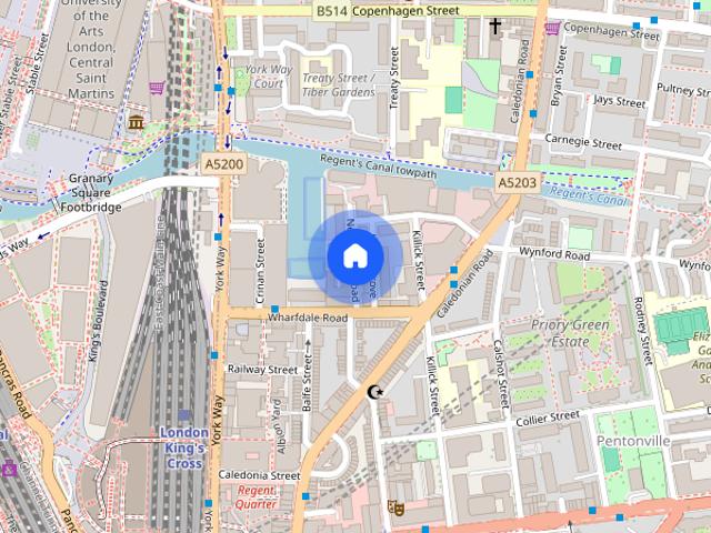 New Wharf Road London N1