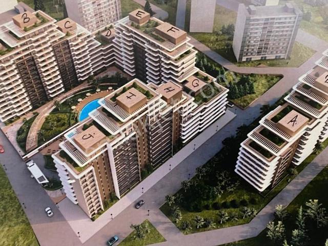 New Town İzbeton Denetımlı Projoden Satılık 1+1