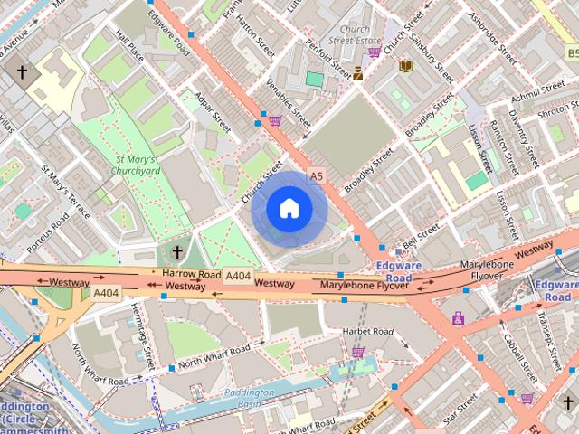 Newcastle Place, Paddington, W2