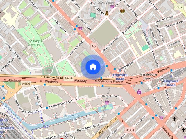 Newcastle Place, Paddington, W2