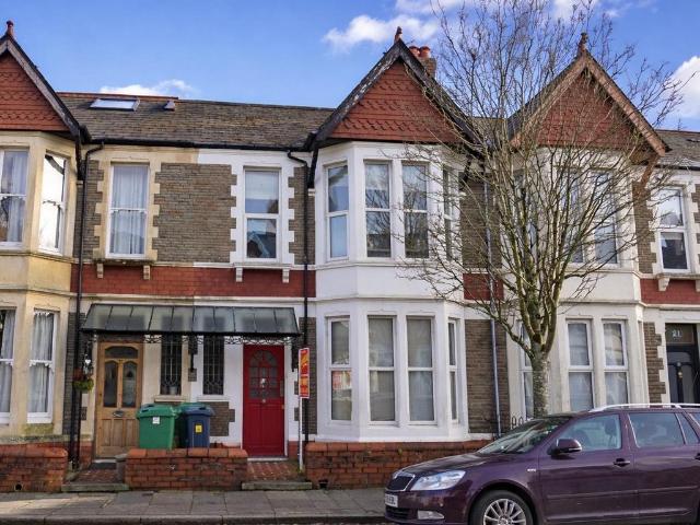 Newfoundland Road, Heath/Gabalfa. 4 bed terraced house to rent £2,000 pcm £462 pw