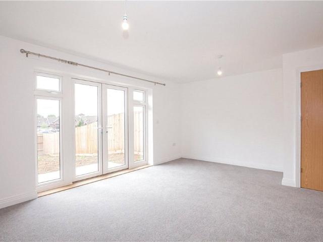 Newly built three bedroom house with garden and driveway parking