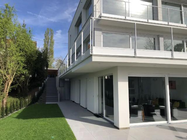 Newly built furnished 2 room flat with a view of the Swabian Alb