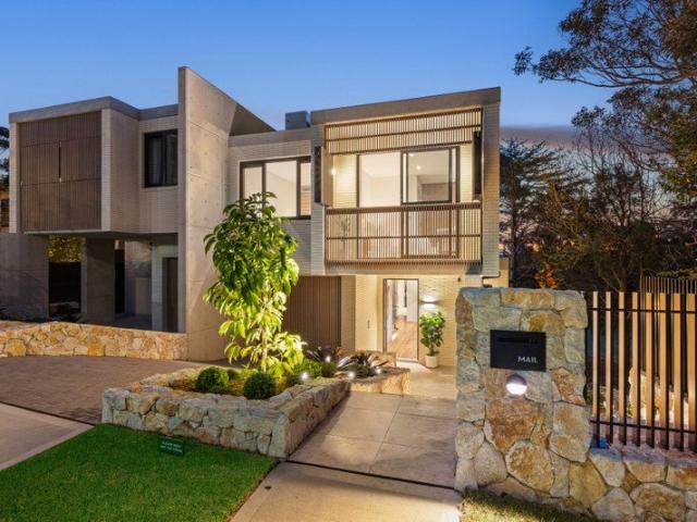 Newly Completed Architectural Residence With Golf Course Views