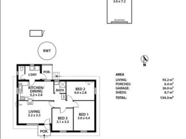 Newly Renovated 1950's home in the heart of Woodside