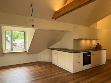 Newly renovated 2.5 room penthouse apartment in a central location in Rudolfstetten Friedlisberg
