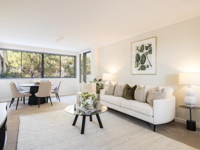 Newly renovated apartment in architecturally designed park like complex