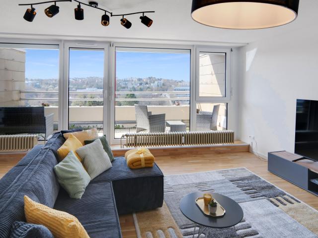 Newly Renovated, Fully Furnished 2BR with Balcony & Parking – Near US Base