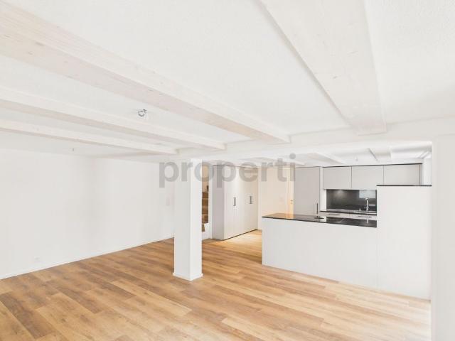 Newly renovated semi detached house with a beautiful garden in Wohlen AG