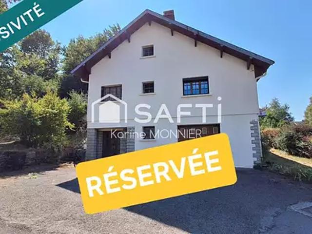 Ney 39300 Achat / Vente maison 5 pièces t5 terrasse balcon