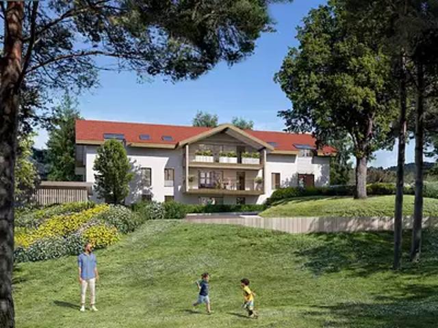 Neydens 74160 Achat / Vente appartement 3 pièces t3 au dernier étage terrasse