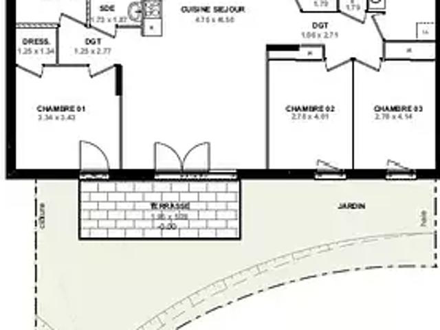 Neydens 74160 Achat / Vente appartement 4 pièces t4