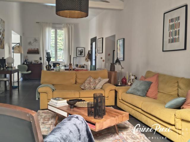 Nîmes Maison de charme villa rénovée avec magnifique vue pro
