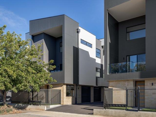 Ninety Eight Churchill: A boutique collection of contemporary townhomes on the city fringe