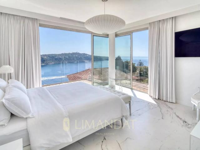 Nice – Modern Villa – 3 Suites – Sea View Heated Pool