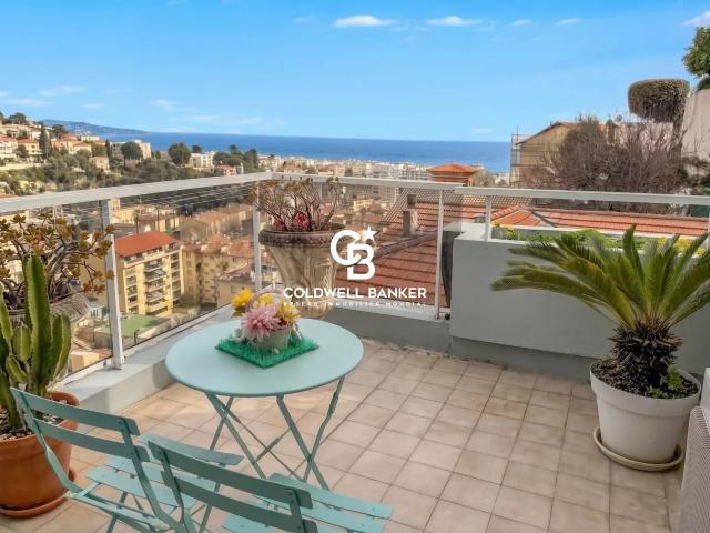 Nice ouest Colline de Bellet 3p vue mer 80m² Nice