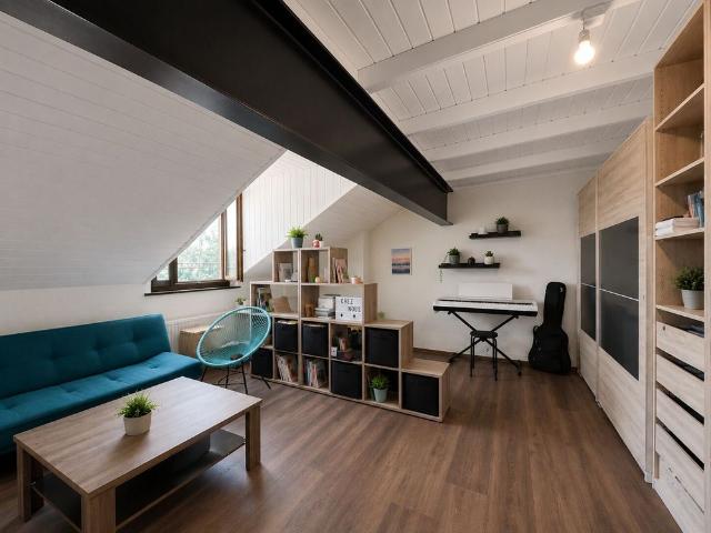 Nice attic studio