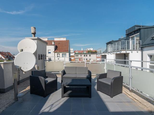 Nice apartment with terrace and AC, Vienna Amsterdam Apartments for Rent
