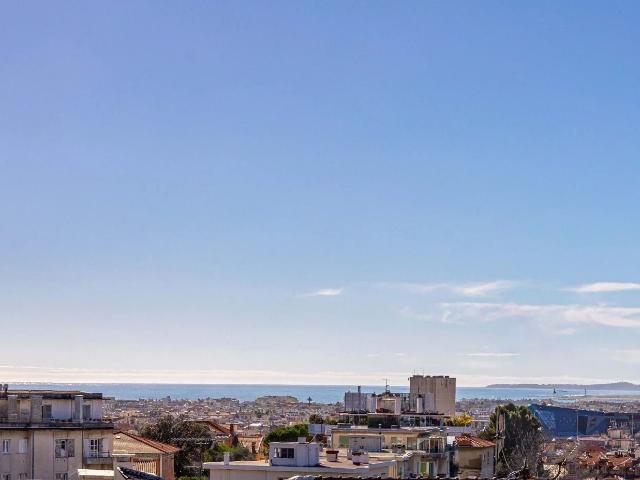 Nice Cimiez 2/3 pièces en dernier étage avec terrasse vu. 89m² Nice