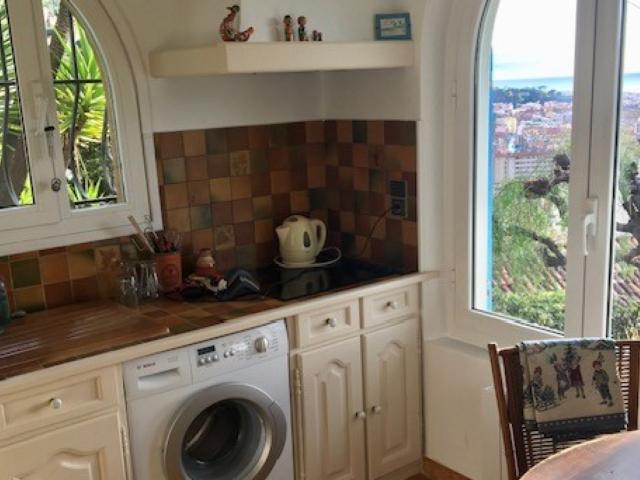 NICE EST 3 PIECES MEUBLE DE 67M² A LOUER 2 CHAMBRES REZ DE JARDIN TERRASSE AVEC VUE CLIMATISATION
