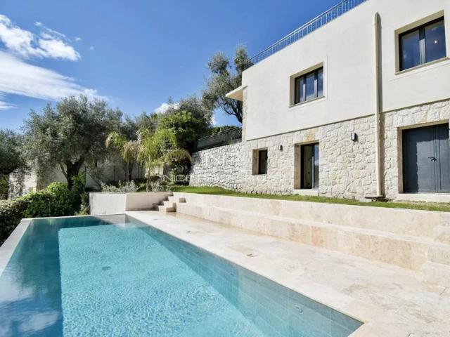 Nice Gairaut, belle villa niçoise rénovée, piscine et garages