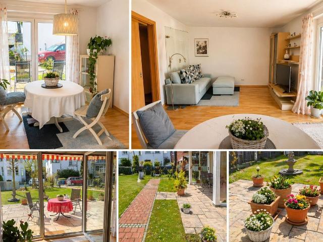 Nice & great garden home with huge terrace and double carport in München, Munchen Amsterdam Apartments for Rent