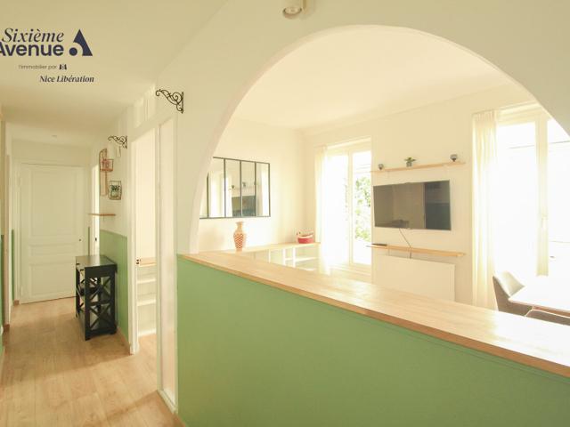 Nice Libération 2 pièces 41.1 m2 terrasse meublé