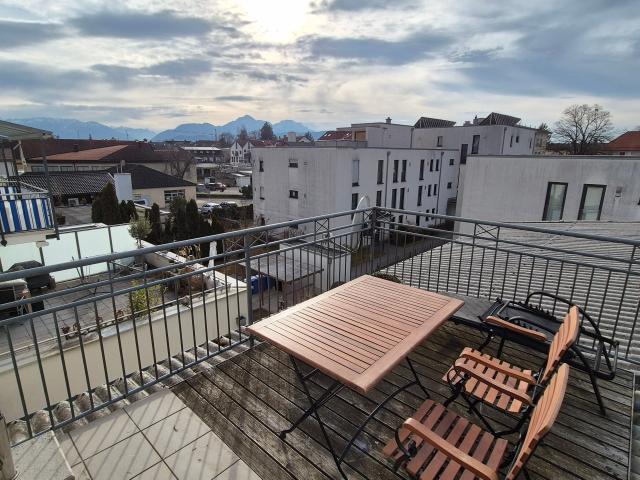 Nice loft Freilassing terrace & mountain view @Salzburg