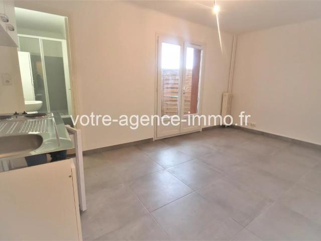 Nice Pasteur / 2pièces en RDC avec terrasse 28.49 m2 Quartier Pasteur