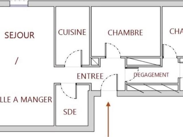 Nice QUAI DES ÉTATS UNIS Appartement 3 pièces