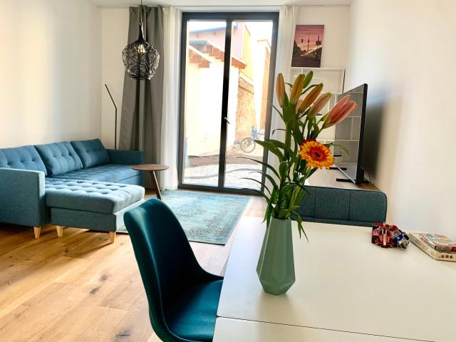 Nice & quiet, 2 room Appartment with terass and garden near Ostkreuz/Boxhagener Platz