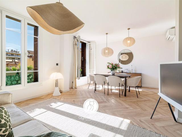 Nice / Rue Georges Ville Riquier: 3 Pièces / Traversant. 69m² Nice