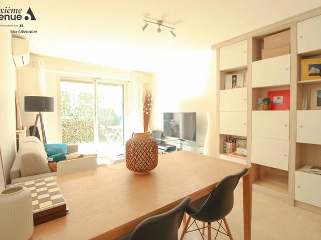 Nice Saint Barthélemy 2 pièces 50.23 m2 terrasse et parking