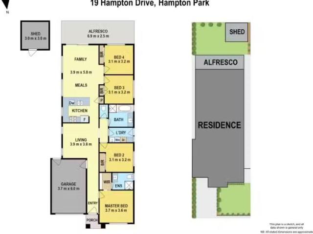 Just in! 19 Hampton Drive, HAMPTON PARK House for rent Listed.