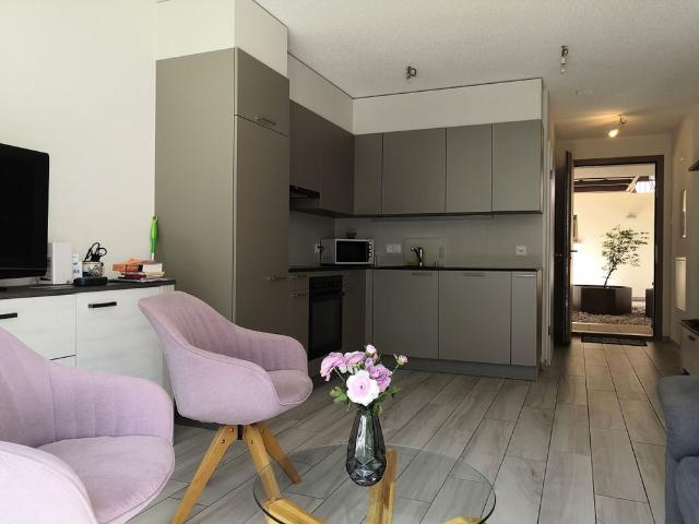 Nice 2.5 room apartment on the ground floor with terrace
